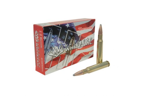 Hornady American Whitetail .30-06 Springfield 180 grain InterLock SP Brass Cased Centerfire Rifle Ammo, 20 Rounds, 81084