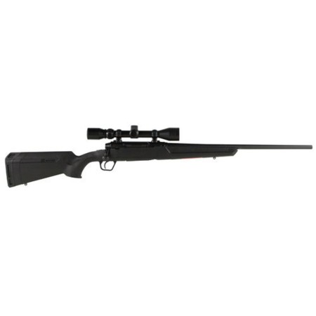 Savage Axis XP 25-06 Remington, With 3X9X40 Scope, 22" Barrel,, , Synthetic, Black,  4 rd