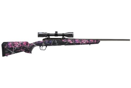 Savage Arms Axis XP Camo Muddy Girl - Compact 223 Rem 4 Round Bolt Action Centerfire Rifle, Sporter - 57271