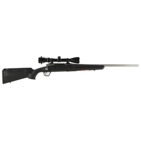 Savage Axis XP 30-06 Springfield, With 3X9X40 Scope, 22" Barrel, Stainless Steel,, , Synthetic, Black,  4 rd