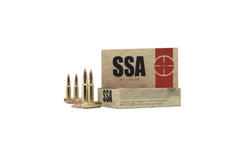 SSA 6.8mm SPC 110gr Nosleru00ae AccuBondu00ae Ammunition, 20 Round Box u2013 75030