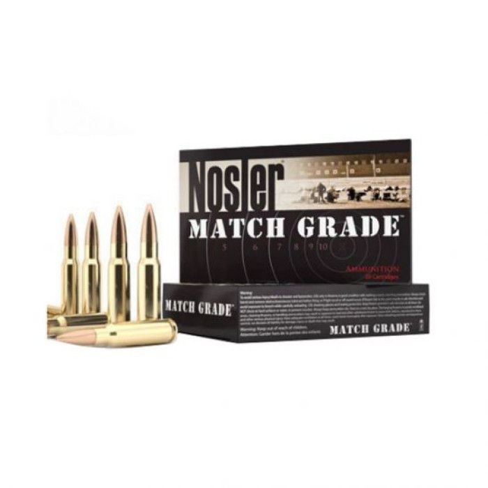 Nosler Match Grade Brass .223 Rem 77-Grain 20-Rounds CC