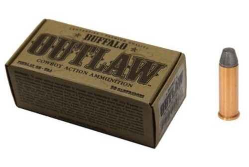 Buffalo Cartridge Outlaw 38 Special 125 GR Lead Round Nose Flat Point - Brass Casing