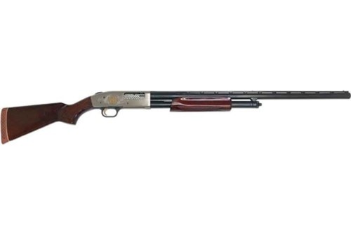 Mossberg 500 Centennial Limited Edition Walnut/Blued 12 Gauge 3in Pump Shotgun - 28in