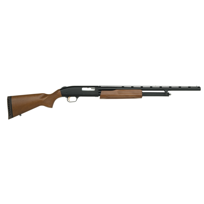 Mossberg, 500, Bantam Youth, Pump Action, 20 Gauge, 3" Chamber, 22" Vent Rib Barrel, AccuChoke, Blue Finish, Wood Stock, Bead Sight, 5Rd