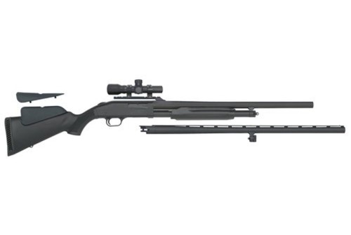 Mossberg 500 Field/Deer Combo 12 GA 28" / 24" Barrels 3"-Chamber 5-Rounds 2.5x20mm Scope