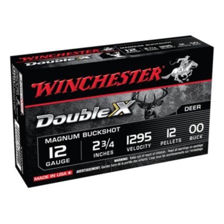 Winchester XX CP Bucksht 12G 23/4Mag 00 5B X12XC0B5 020892000650