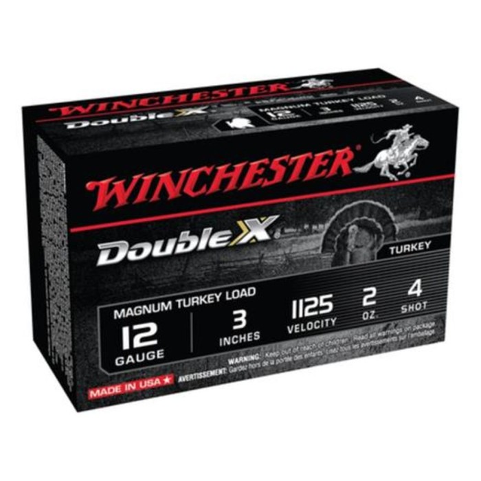 Winchester Supreme Dbl X Mag Tky LD 12Ga 3 10/10 X123MXCT4