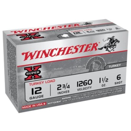 Winchester Sx-Trky 12G 2.75" Max-11/2 10Bx X12MT6