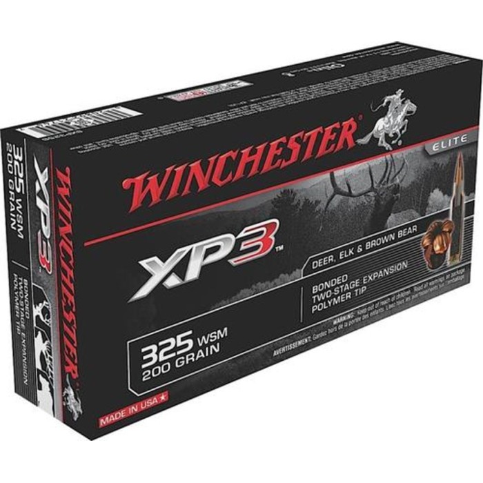 Winchester Supreme Elite Xp3 325Wsm 200Gr 20/10 SXP325S -