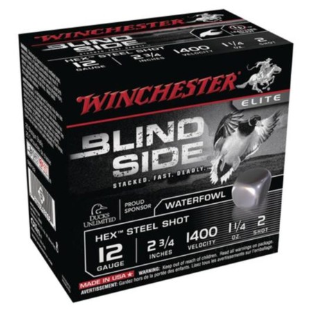 Winchester Blind Side 12G 2.75" 11/4 25Bx SBS122 020892020726