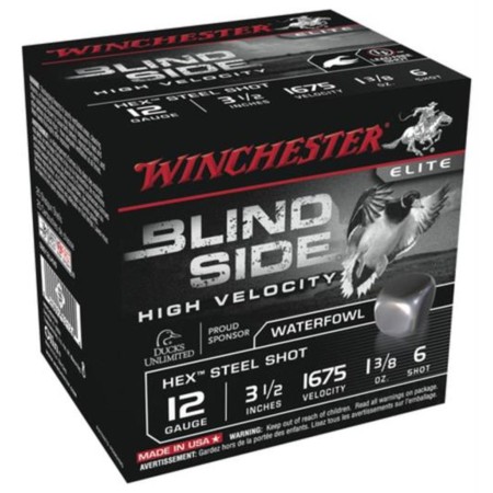 Winchester Blind Side 12G 3" 11/8 25Bx SBS123HV6