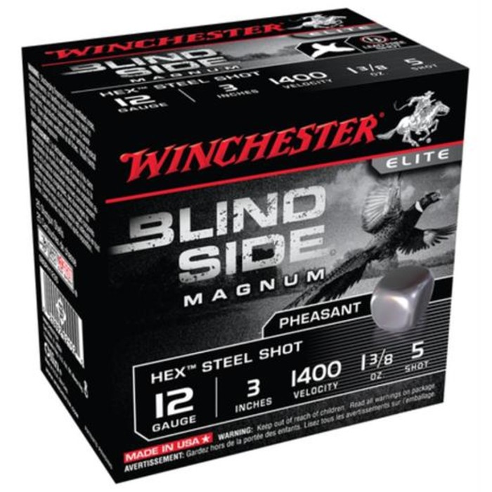 WINCHESTER Blind Side 12Ga 1-3/8oz 3in #5 25rd Box Shotshells (SBSPH1235)