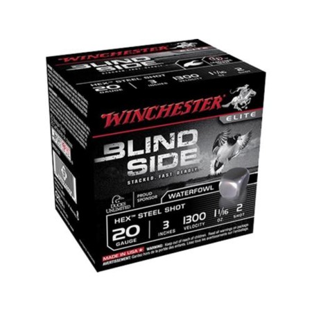 Winchester Ammo Blindside, Win Sbs203hv6  Blindside 3in Hv     25/10