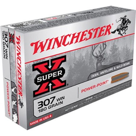 Winchester Ammo Super-x, Win*x3076         307win 180 Pp      20rds