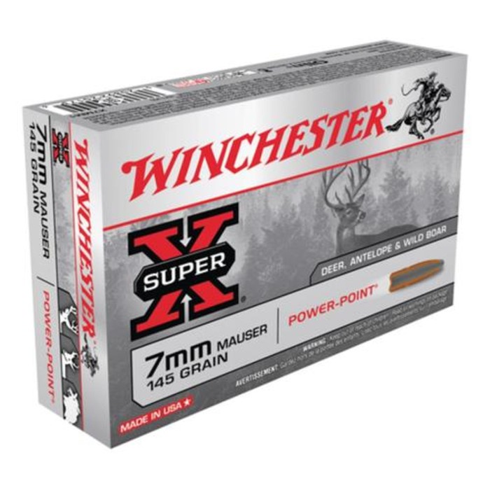 Winchester Super X 7mmX57mm Mauser Power-Point 145gr, 20Box/10Case