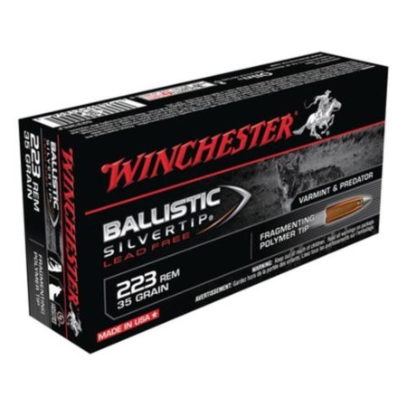 Winchester Supreme 223Rem 35Gr Ballistic Silvertip LF S223RLF