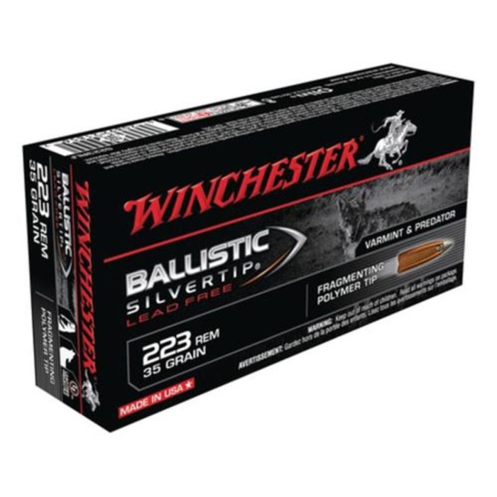 Winchester Supreme 223Rem 35Gr Ballistic Silvertip LF S223RLF