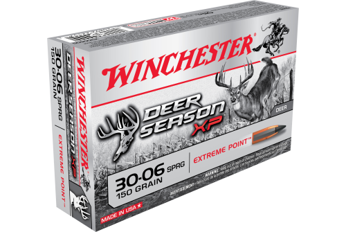 Winchester Ammo X3006DS Deer Season XP  30-06 Springfield 150 gr Extreme Point 20 Bx/ 10 Cs