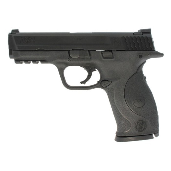 S&W M&P Full Size 9mm 4.25in 17rd Blued Semi-Automatic Pistol with Laser Grip (220070)