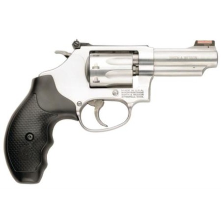 Smith & Wesson 63 22LR 3 Inch Barrel Stainless Steel Barrel Frame And Cylinder Front Fiber Optic Sights 8 Round