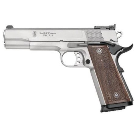 Smith & Wesson 1911 PRO 9MM 5" Barrel Adjustable Sites SS Finish