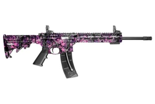 Smith and Wesson M&P15-22 Sport Muddy Girl Camo .22 LR 16-inch 25Rd