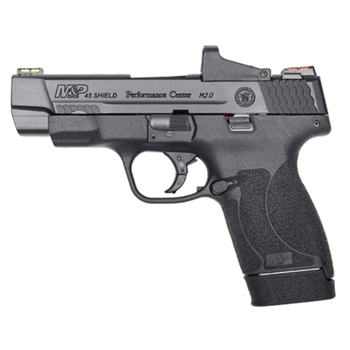 Smith & Wesson Shield M2.0 Performance Center 45 ACP, 4" 6rd/7rd, Black