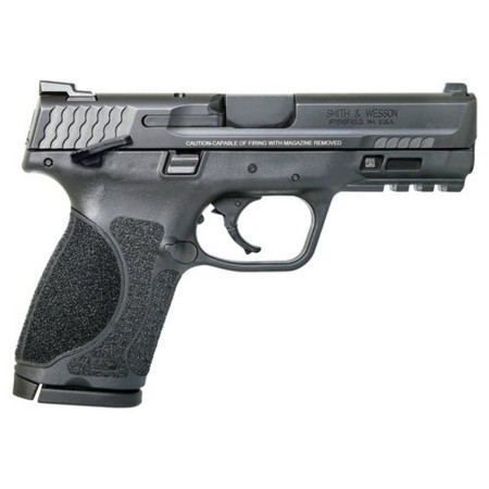 Smith & Wesson M&P M2.0 Compact, 9mm, 4" Barrel, 10rd, Black