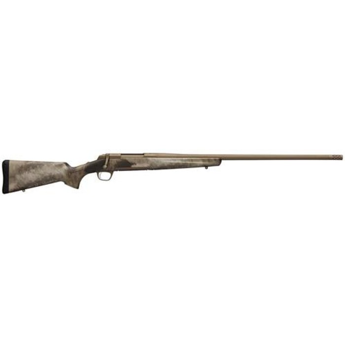 Browning X-Bolt Hell's Canyon Long Range, 6.5 Creedmoor, 26" Barrel, Burnt Bronze Finish, ATACS AU Camo 4R