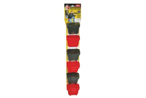 MTM Case Gard Case-Gard Ammo Belt Pouch, 100 Rounds, Smooth Red - ABP