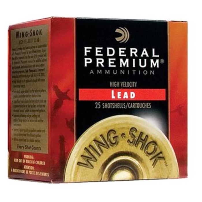 Federal Wing Shok Mag 12Ga 3'' 1-7/8Oz #4 25/Bx P1584