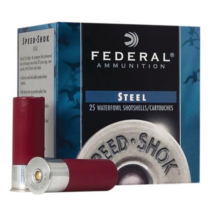 Federal WF143BB SPDSHk 12 11/8 STL 25 Rounds Per Box