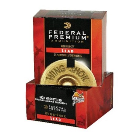 Federal Prem Wingshok Mag Copper Plate Lead 20 Ga 3 In 1-1/4 Oz 5 Shot