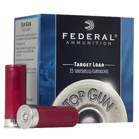 Federal TGM12375 Top Gun Subsonic 12 Gauge 2.75" 1-1/8 oz 7.5 Shot 25 Bx