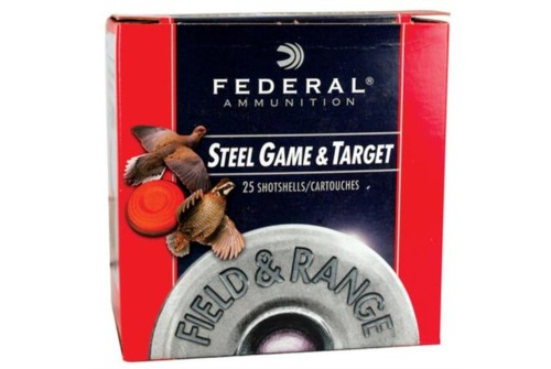 Federal Field and Range Steel .410 Ga, 3", 1400 FPS, .375oz, 6 Shot, 25rd/Box