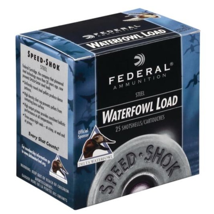 Federal Speed Shok Heavy HV Steel 12Ga 3'' 1-1/4Oz #1 25/Bx WF140-1