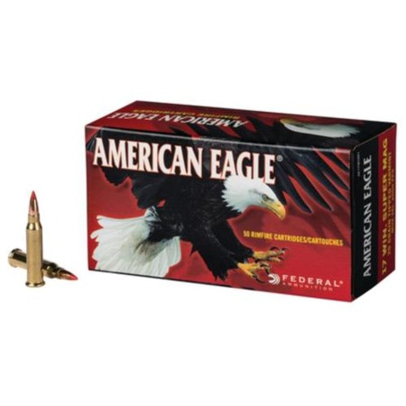 FEDERAL American Eagle 17WSM 20Gr Tipped Varmint Rimfire Ammo (AE17WSM1)