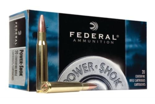 Federal Power-Shok .270 Winchester 150gr, Soft Point Round Nose 20rd Box