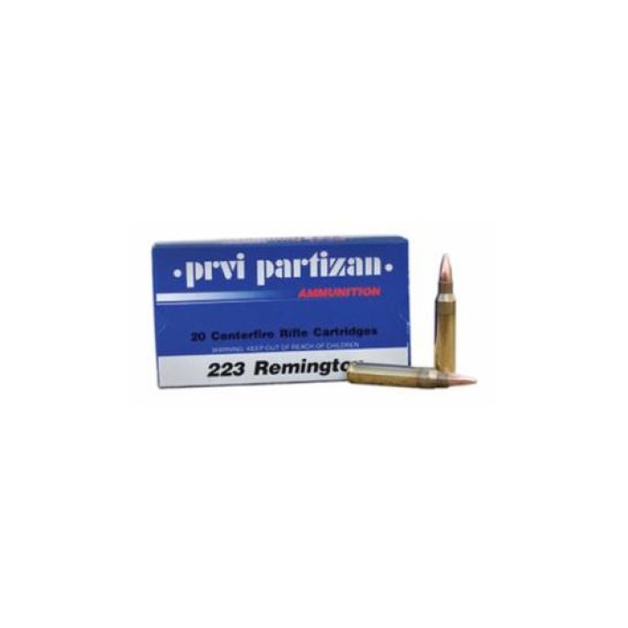 Ppu 223Rem Fmjbt 62 Grain Weight 20/1000 PP5.5