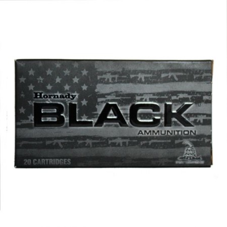 Hornady 80873 Black 300 Blackout 110 gr V-Max 20Rd