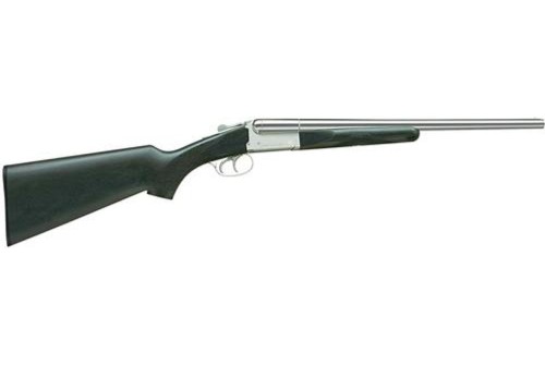 Stoeger Coach Gun SxS, Black Walnut, Polished Nickel 12 Ga, 20" Barrel