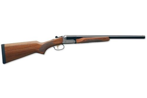 Stoeger Coach Gun Supreme SxS, AA-Grade Gloss Walnut, Blue/Stainless Receiver 20 Ga, 20