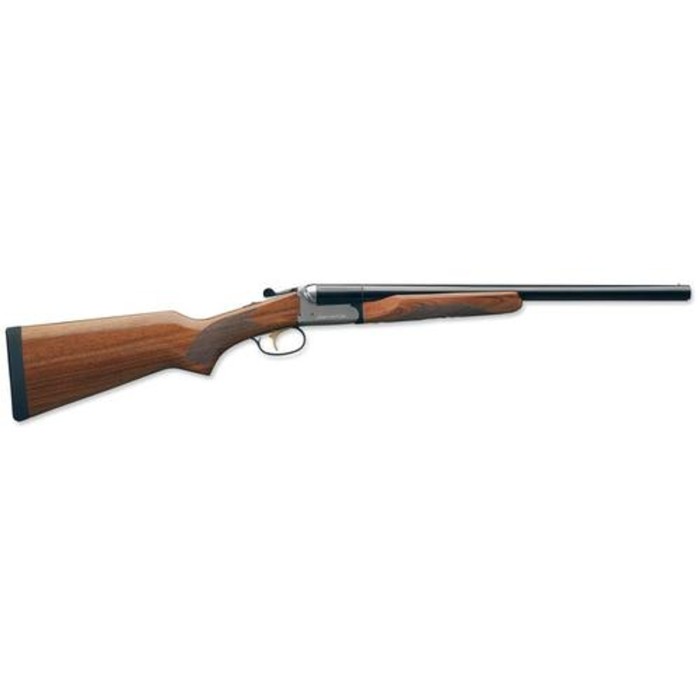 Stoeger Coach Gun Supreme SxS, AA-Grade Gloss Walnut, Blue/Stainless Receiver 20 Ga, 20