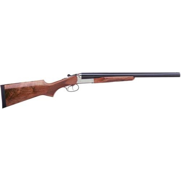 Stoeger Coach Gun SxS, AA-Grade Gloss Walnut, Blue/Stainless Receiver 12 Ga, 20