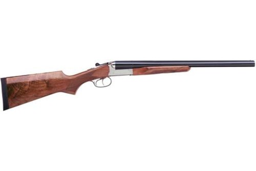 Stoeger Coach Gun Sxs, Aa-Grade Gloss Walnut, Blue/Stainless Receiver 20 Ga, 20