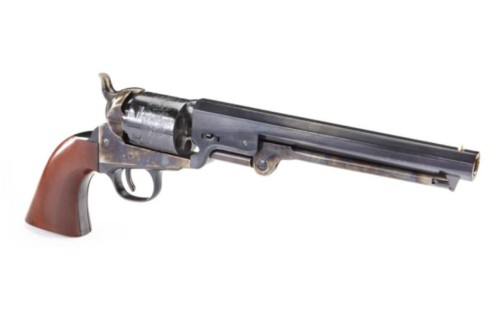 Uberti Colt 1851 Navy London Steel .36, 7.5" Barrel, Black Powder