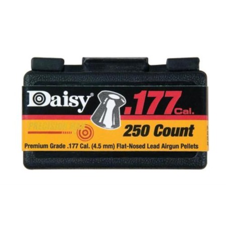 Daisy 990257512 PrecisionMax  .177 Pellet Lead Flat Nose 250 Per Box