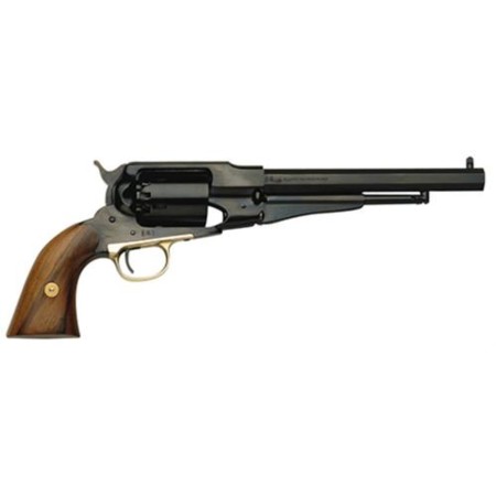 Traditions 1858 Army .44 Black Powder, 8.0", Top Strap/Post Walnut Grip, Blued,