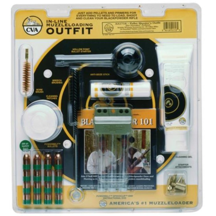 CVA Pellet Shooters .50 Cal. Muzzleloader Outfit Set